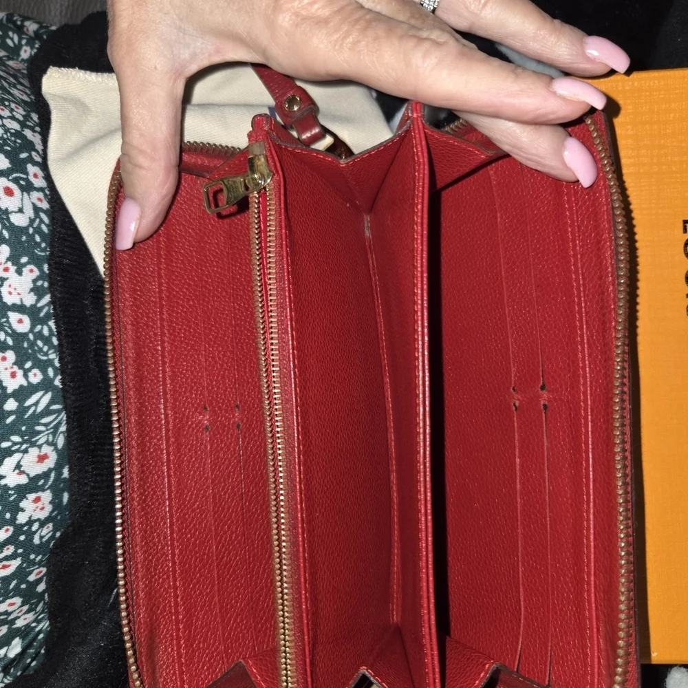 Louis Vuitton Cherry Monogram Emprente Embossed Leather Wallet - Picture 10 of 15